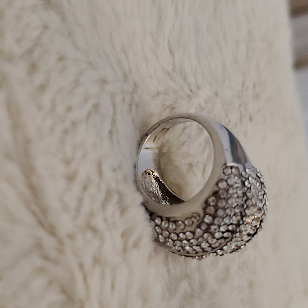 Rhinestone Statement Ring - image 7
